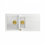 Plautuvė Quadron EVAN 156, HQE510050U1_PVDG1_P2O, balta