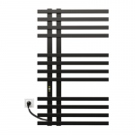 Elektrinis rank&scaron;luosčių džiovintuvas Kosser Brash 1000x600/12 EL, su laikmačiu, juodas (laidas kairėje)