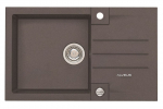 Granitinė plautuvė ALVEUS ROCK 130 ruda metalic, 4203003