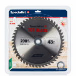 SPECIALIST+ pjovimo diskas, 200x48Tx30/20/16 mm