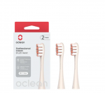 Dantų &scaron;epetėlio galvutės Oclean Professional Clean, P1C8, Golden, 2 vnt.