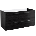 Spintelė po stalvir&scaron;iu Kame Gama, BUC/10-3DR/1, 100 cm, Juodas ąžuolas