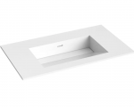 Praustuvas Kame CORIAN, CN814618-BS, 80 cm, Balta matinė