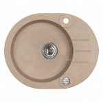 Granitinė plautuvė ALVEUS ROLL 40, smėlio