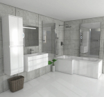 Ūkinė spintelė BLU MENSA 402, de&scaron;inė