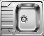Nerūdijančio plieno plautuvė Blanco DINAS 45 S Mini 525123 (su ekscentriniu ventiliu)