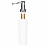 Skysto muilo dozatorius plautuvei TURTL DH, satino