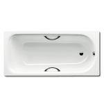 Plieninė vonia Kaldewei Saniform Plus Star 333, 160x75 cm, balta