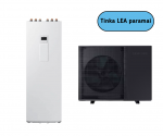 SAMSUNG oras-vanduo 14 kW Mono HT Quiet &scaron;ilumos siurblys monoblokas su 260 l tūriniu &scaron;ildytuvu