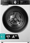 Skalbimo ma&scaron;ina su džiovinimo funkcija Hisense WD3S8043BW3