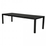 I&scaron;skleidžiamas lauko stalas &bdquo;Aronas&rdquo;, 205-275 x 100 x 76 cm, juodas