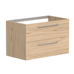 Spintelė po praustuvu Kame Gama, BU/8-3DR/35, 80 cm, &Scaron;viesus ąžuolas