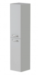 Ūkinė spintelė Kame SOFT, TU/35-2/D37-SFT, 35 cm, Perlų pilka