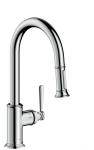 Virtuvinis mai&scaron;ytuvas su i&scaron;traukiama žarna Hansgrohe AXOR Montreux 16581800