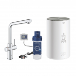 Virtuvinis mai&scaron;ytuvas su vandens &scaron;ildytuvu ir filtru Grohe Red Duo, 30327001