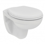 Pakabinamas unitazas Ideal Standard Eurovitsu Soft Close dangčiu, K881001+W303001