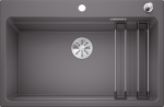 Plautuvė Blanco ETAGON 8 525178, akmens pilka (su ekscentriniu ventiliu)