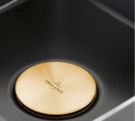 Dugno vožtuvo dangtelis Villeroy&Boch 96241503, aukso spalvos