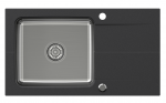 Virtuvinė plautuvė Quadron EDWARD 111 FUS_E7844CZ, juoda