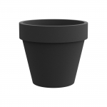 Teraplast &oslash;70x63cm vazonas Standard One 70, antracito spalvos