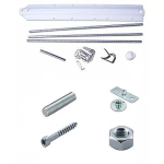 Du&scaron;o apdailos plok&scaron;tės tvirtinimo rinkinys Ravak Sabina 80, B2E000001N