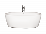 Vonia PAA ARIETTA 1600 x 765 mm, balta
