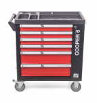 Įrankių vežimėlis G21 Cooper 6, 6350402