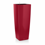 Vazonas su savaiminio drėkinimo sistema LECHUZA Cubico alto Premium 40 Scarlet Red, 18249