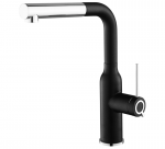 Plautuvės mai&scaron;ytuvas su i&scaron;traukiama žarna Helika Supra 5383 Silicsana, 601 juodas