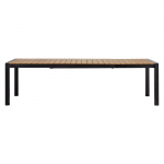 I&scaron;skleidžiamas lauko stalas &bdquo;Aronas&rdquo;, 205-275 x 100 x 74 cm, rudas