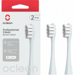 Dantų &scaron;epetėlio galvutės Oclean Professional Clean, P1C9, Silver, 2 vnt.