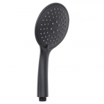Du&scaron;o galvutė 12 cm, 3 rėžimai, matinė juoda