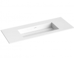 Praustuvas Kame CORIAN, CN1214618-BS, 120 cm, Balta matinė