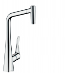 Virtuvinis mai&scaron;ytuvas su i&scaron;traukiama žarna Hansgrohe Metris M71 73824000