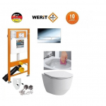 Potinkinis WC komplektas WERIT + Laufen Pro New 174-91101300-00+H8669570000001