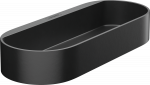 Lentynėlė Hansgrohe WallStoris, 27913670, juoda matinė