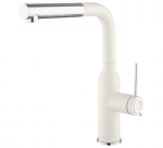 Plautuvės mai&scaron;ytuvas su i&scaron;traukiama žarna Helika Supra 5383 Silicsana, 710 baltas