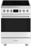 Indukcinė viryklė su elektrine orkaite Smeg C6IMWHM2, balta