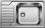 Nerūdijančio plieno plautuvė Blanco DINAS XL 6 S Compact 525120 (su ekscentriniu ventiliu)