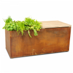 Dėžė augalams-suolas Ofyr Corten, HG-B