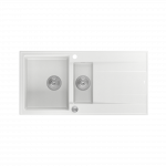 Plautuvė Quadron EVAN 156, HQE510050U1_BS_P2O, balta