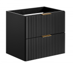 Vonios spintelė Comad ADEL BLACK 82-60-B-2S, juoda