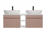 Vonios baldų komplektas Comad SET -ICR B 140 CM LILI-MW21  81-01 WHITE