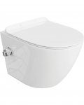 Pakabinamas klozetas Lavita Salto su bidė funkcija ir lėtaeigiu dangčiu