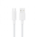 USB kabelis Acefast C18-04 USB-A to USB-C 1.2m baltas