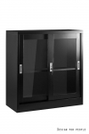 Spintelė UNIQUE CABINET XD-018, juoda