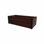 Gėlynų tvorelė Keter Maple Trough, 1060 mm x 500 mm x 320 mm, ruda