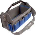 Atviras tekstilinis įrankių krep&scaron;ys 440x210x310mm. Irimo