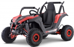 Bagis EMOTO UTV GK010E, 1200W, 12AH, 36KM/H, raudonas