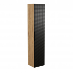 Ūkinė spintelė Comad LUXOR BLACK 80-01-1D. juoda